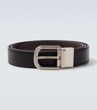 Ceinture en cuir à logo | Lardini