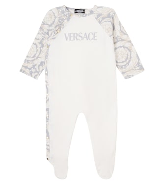 Body Barocco en mezcla de algodón | Versace Kids