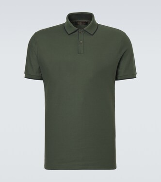 Polo Brentwood de piqué de algodón | Loro Piana