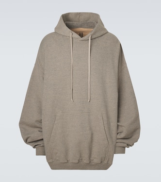 DRKSHDW Hun cotton-blend jersey hoodie | Rick Owens