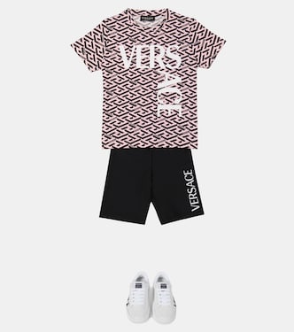 Shorts aus Jersey | Versace Kids