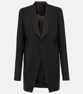 Blazer Walrus Tux in lana vergine | Rick Owens