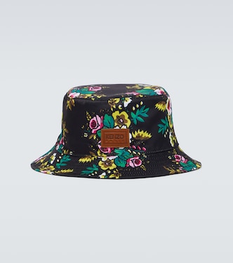 Cappello da pescatore in raso a fiori | Kenzo