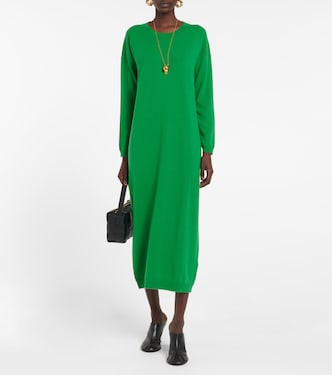 Cashmere maxi dress | Jardin des Orangers
