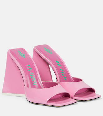 Mules Devon en cuir verni | The Attico