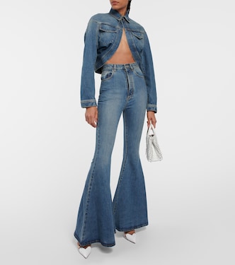 Jeans flared a vita alta | Alaïa