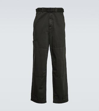 Pantalones en satén de algodón | Lemaire