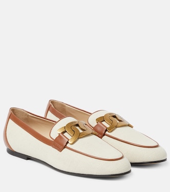 Mocassins Catena en toile et cuir | Tod's