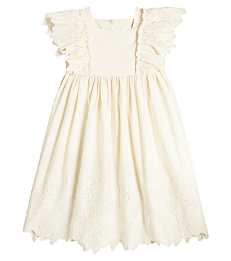 Elena embroidered cotton dress | C'era Una Volta