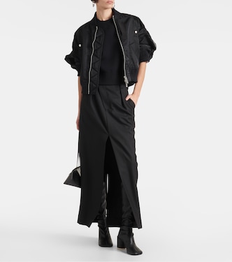 Sudadera de jersey de mezcla de algodón | Sacai