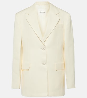 Oversize-Blazer aus einem Seidengemisch | Jil Sander