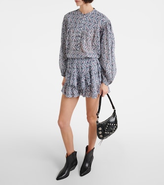 Bedrucktes Top Salika aus Baumwolle | Marant Etoile