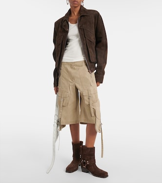 Bottines rangers Roxy 45 en daim | Paris Texas