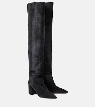 Botas mosqueteras Anja de ante | Paris Texas