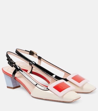 حذاء سلينغ باك من جلد لامع Belle Vivier 45 | Roger Vivier