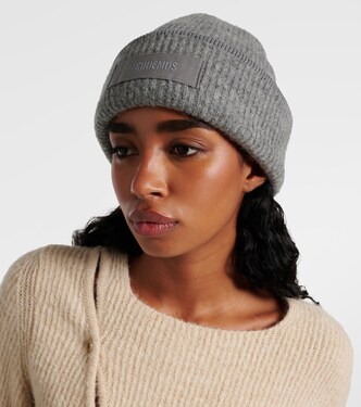Le Bonnet Gros Grain wool-blend beanie | Jacquemus