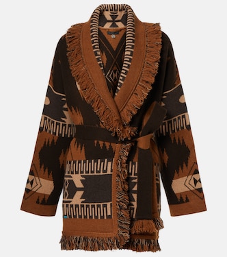Icon Jacquard cashmere cardigan | Alanui