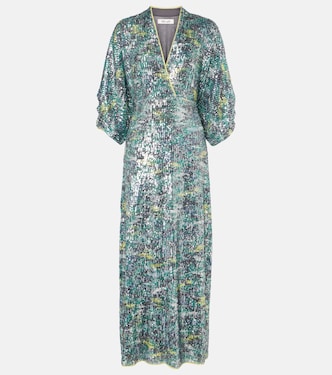 Abito lungo Jessel con stampa | Diane von Furstenberg