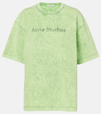 Camiseta Exford Face de algodón | Acne Studios