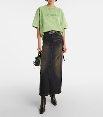 Camiseta Exford Face de algodón | Acne Studios