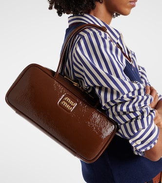 Schultertasche Beau aus Lackleder | Miu Miu