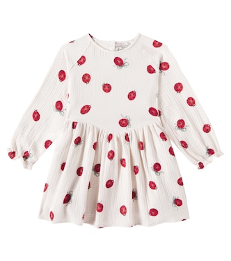 Bedrucktes Kleid Coco Ladybug aus Baumwolle | Konges Sløjd