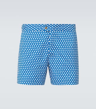 Checked swim trunks | Tom Ford