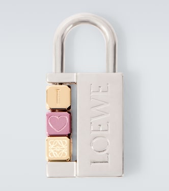 Padlock Anagram bag charm | Loewe