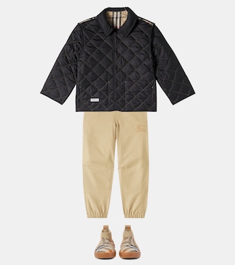 Reversible quilted jacket | Burberry Kids