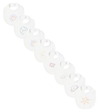 Baby Set aus acht Lätzchen aus Baumwolle | Stella McCartney Kids