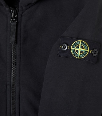 Felpa con cappuccio in jersey di cotone | Stone Island Junior