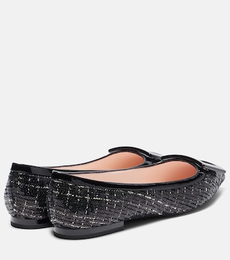 Gommettine sequined ballet flats | Roger Vivier