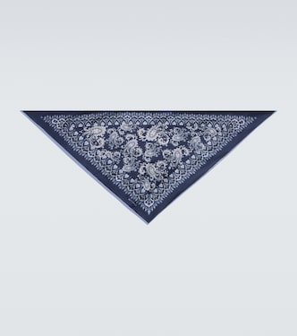 페이즐리 실크 포켓 스퀘어 | Etro