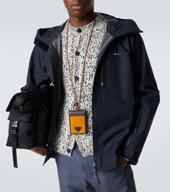 Kartenetui mit Riemen Prada Speedrock aus Re-Nylon  | Prada