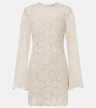 Abito corto Teresia in tulle con ricamo | Veronica Beard