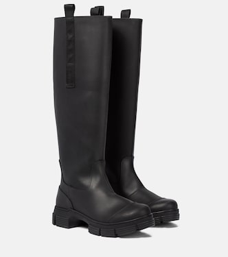 Botas altas de goma | Ganni
