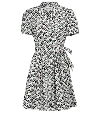 Evalina cotton poplin minidress | Diane von Furstenberg