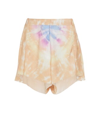 Shorts tie-dye a vita alta | Rabanne