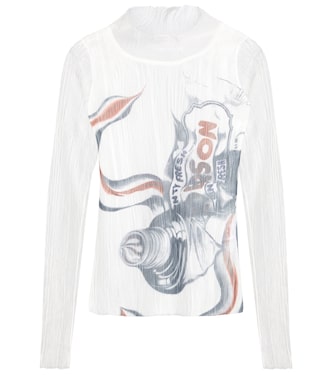 Top transparente estampado | JW Anderson