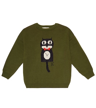 Jersey de algodón y punto intarsia | Bobo Choses