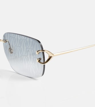 Rectangular sunglasses | Cartier Eyewear Collection