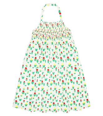 Bedrucktes Kleid aus Baumwolle | Stella McCartney Kids