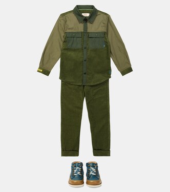 Hemdjacke aus Baumwoll-Cord | Scotch & Soda Kids