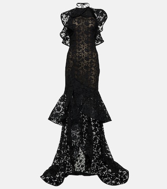 Robe aus Guipure-Spitze | Oscar de la Renta