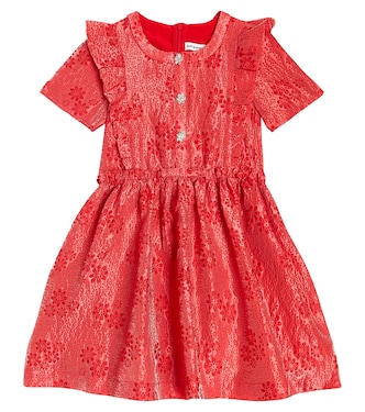 Verziertes Kleid aus Jacquard | Self-Portrait Kids