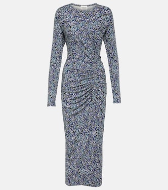 Vestido midi Jelina de jersey floral | Marant Etoile