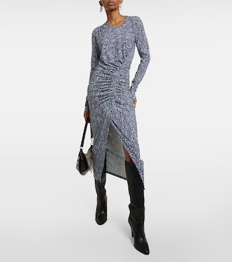 Vestido midi Jelina de jersey floral | Marant Etoile