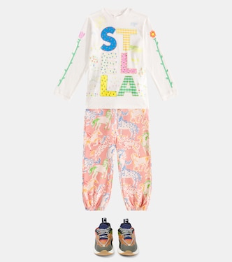 Top aus Baumwoll-Jersey | Stella McCartney Kids