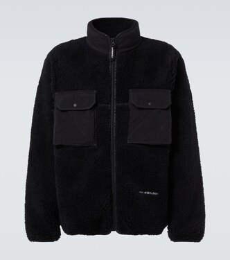 Chaqueta polar de mezcla de lana | And Wander