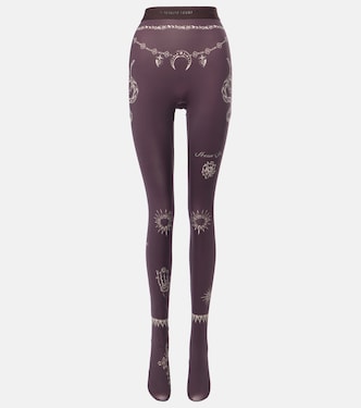 Printed jersey tights | Marine Serre